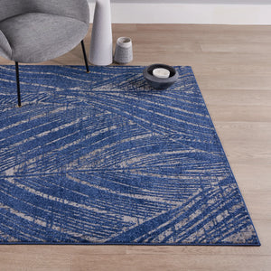 Palms Indigo Blue