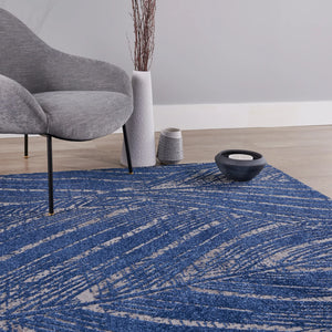 Palms Indigo Blue