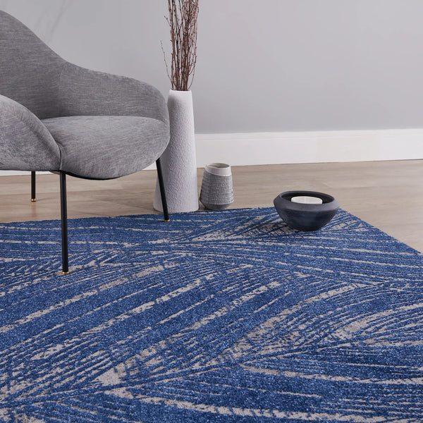 Palms Indigo Blue