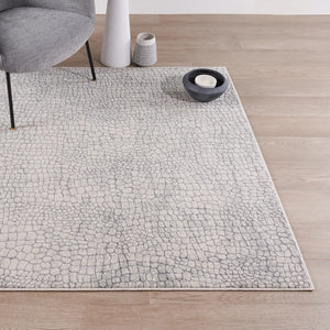 Snakeskin Ivory & Grey