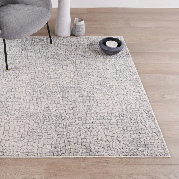 Snakeskin Ivory & Grey