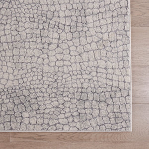 Snakeskin Ivory & Grey