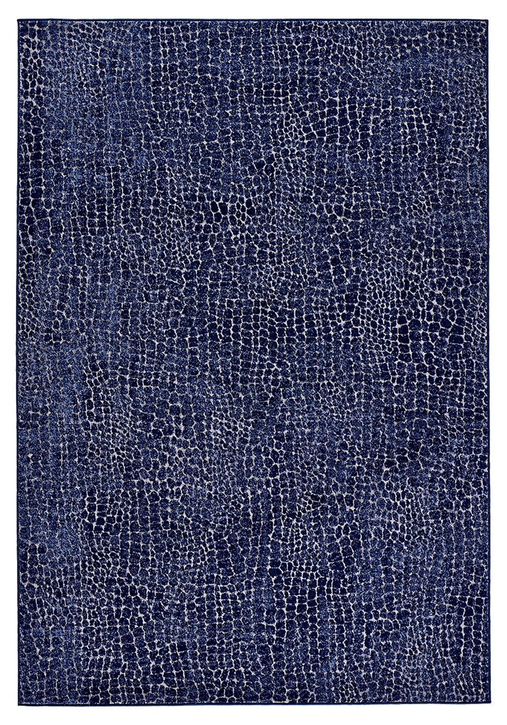 Snakeskin Indigo Blue