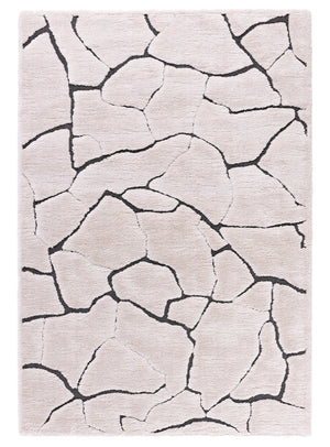 Craquelé Ivoire et Anthracite