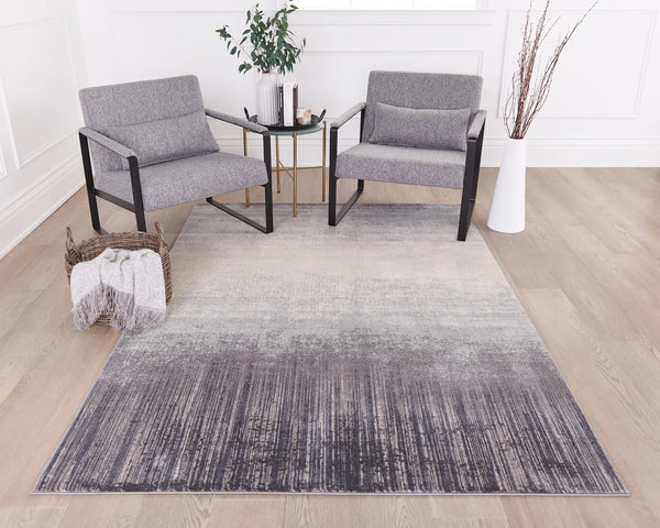 Ombre Ivory & Grey