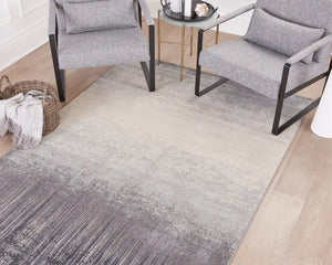 Ombre Ivory & Grey