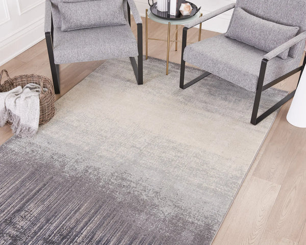 Ombre Ivory & Grey
