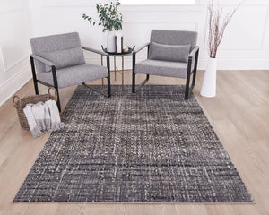 Yucca Dark Grey & Beige