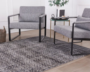 Yucca Dark Grey & Beige