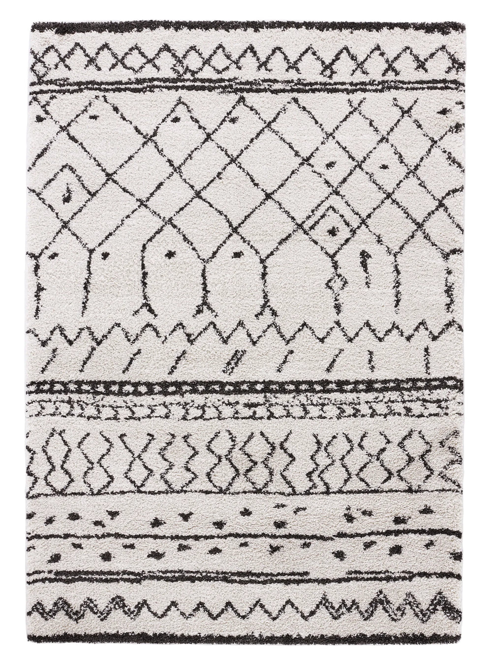 Tribal Ivory & Charcoal