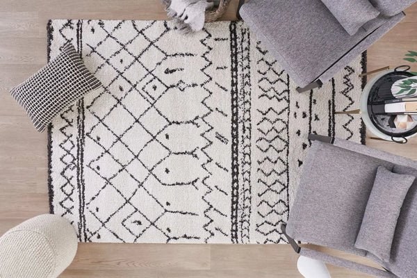 Tribal Ivory & Charcoal