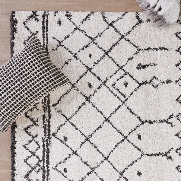 Tribal Ivory & Charcoal
