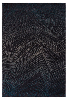 Channel Charcoal & Turquoise