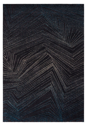 Channel Charcoal & Turquoise