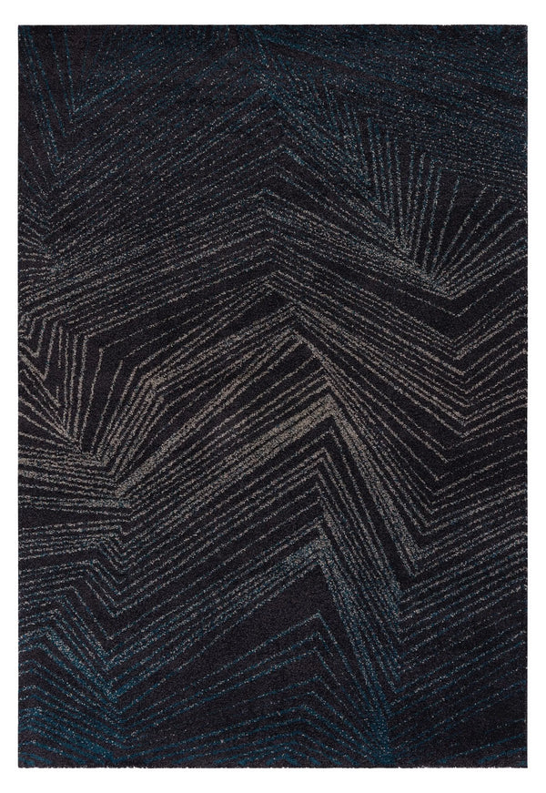 Channel Charcoal & Turquoise