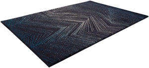 Channel Charcoal & Turquoise